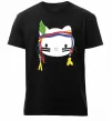 Мужская премиум футболка HELLO KITTY INDIAN Черный фото