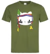 Мужская футболка HELLO KITTY INDIAN Оливковый Мужская футболка HELLO KITTY INDIAN Оливковый фото