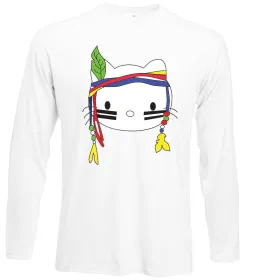 Лонгслив Hello kitty and pusheen Белый фото Лонгслив Hello kitty and pusheen Белый фото