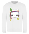 Свитшот HELLO KITTY INDIAN Белый фото