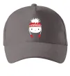 Кепка Hello kitty in caps Серый фото
