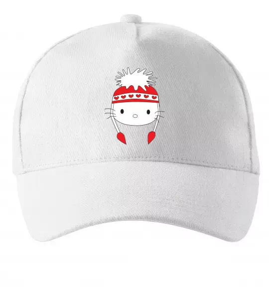 Кепка Hello kitty in caps Белый фото