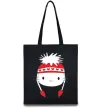 Эко-сумка Hello kitty in caps Черный Эко-сумка Hello kitty in caps Черный фото