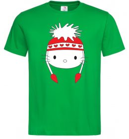 Мужская футболка Hello kitty in caps