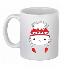 Чашка керамическая Hello kitty in caps