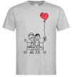 Мужская футболка LOVE STORY 5 Серый Мужская футболка LOVE STORY 5 Серый фото