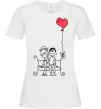 Женская футболка LOVE STORY 5 Белый фото