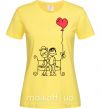 Женская футболка LOVE STORY 5 Лимонный фото