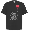 Футболка Оверсайз LOVE STORY 5 Чорний фото
