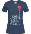 Женская футболка LOVE STORY 5 Темно-синий фото