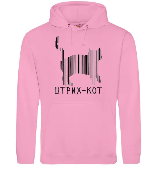 Женская толстовка (худи) ШТРИХ-КОТ Розовый фото