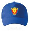 Кепка SUPER BOSS Яскраво-синій фото