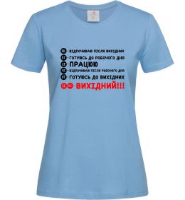 Жіноча футболка Тиждень Жіноча футболка Тиждень