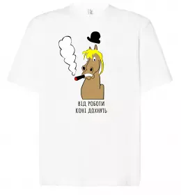 Футболка Оверсайз BUSINESS WOMAN Білий фото