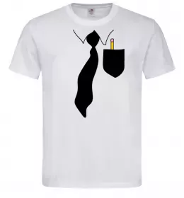 Мужская футболка Кишенька Белый фото