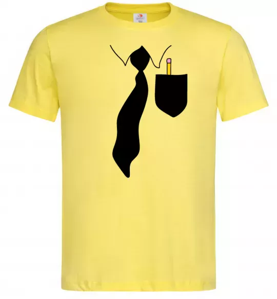 Чоловіча футболка Кишенька Лимонний фото