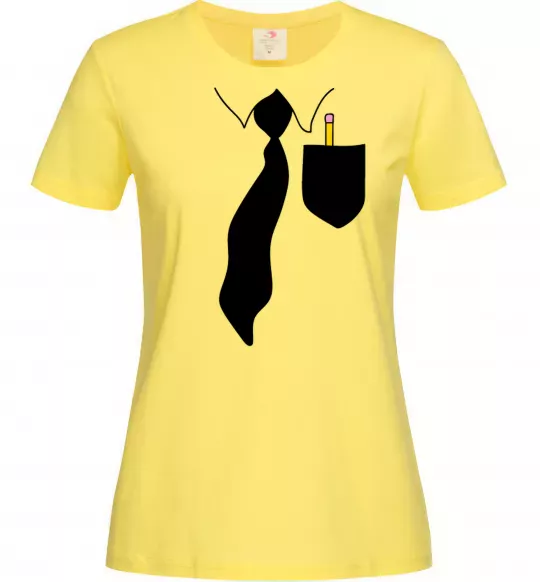 Жіноча футболка Кишенька Лимонний фото