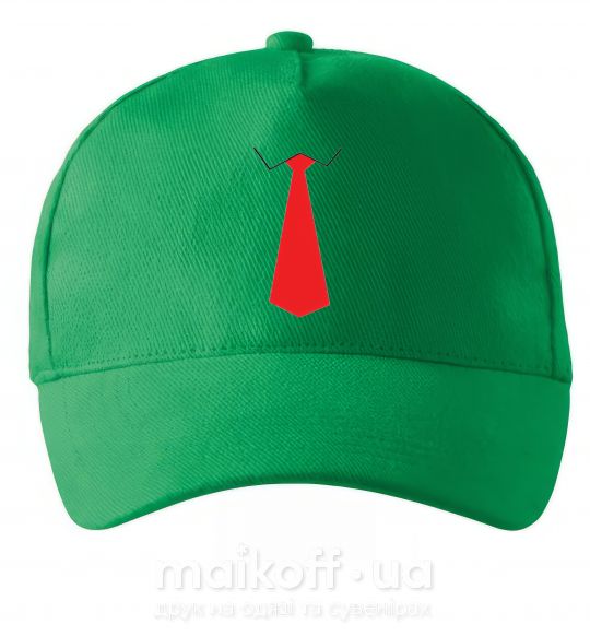 Кепка Красный ГАЛСТУК Зелений фото