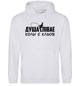 Мужская толстовка (худи) Душа співає