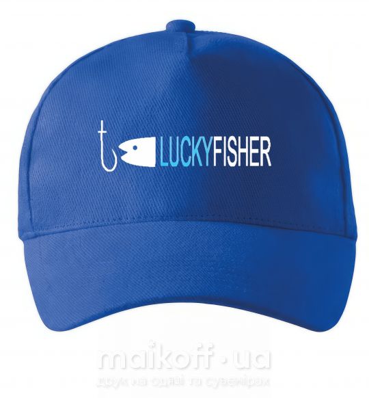 Кепка LUCKYFISHER Ярко-синий фото