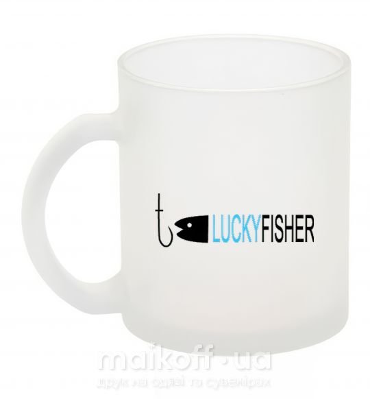 Чашка стеклянная LUCKYFISHER Фроузен фото