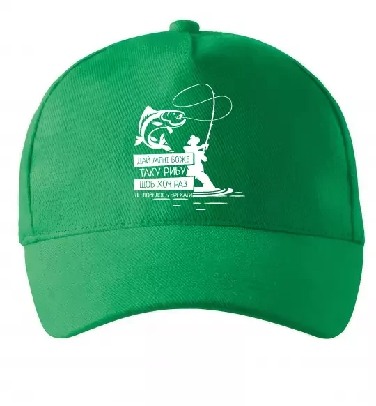 Кепка Молитва рибака Зелений фото