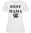 Женская футболка BEST MAMA со знаком Белый фото