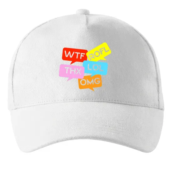 Кепка WTF Білий фото