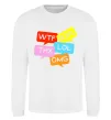 Свитшот WTF Белый фото
