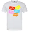 Чоловіча футболка WTF Білий фото