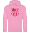Чоловіча толстовка (худі) BARCELONA Рожевий фото