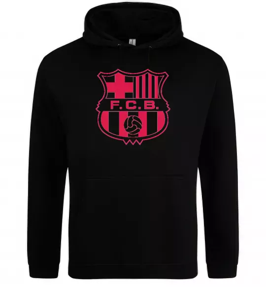 Женская толстовка (худи) BARCELONA Черный фото