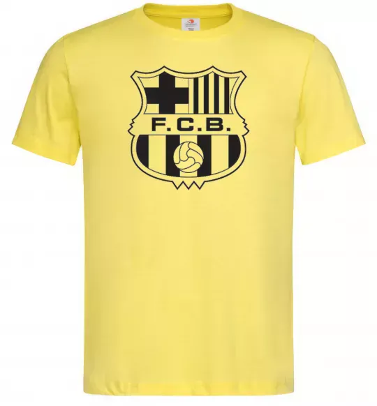 Мужская футболка BARCELONA Лимонный фото