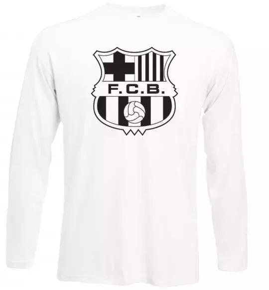 Лонгслів BARCELONA Білий фото