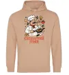 Женская толстовка (худи) Кулінарний геній Песочный фото