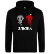 Женская толстовка (худи) Злюка Черный Женская толстовка (худи) Злюка Черный фото