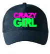 Кепка CRAZY GIRL Темно-синій фото