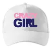 Кепка CRAZY GIRL Білий фото
