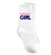 Носки CRAZY GIRL Белый фото