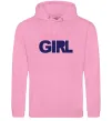 Женская толстовка (худи) CRAZY GIRL Розовый фото