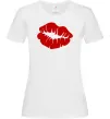 Жіноча футболка KISS from girl Білий фото