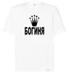 Футболка Оверсайз БОГИНЯ Білий фото