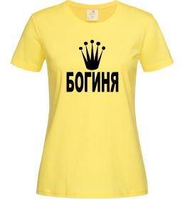 Женская футболка БОГИНЯ