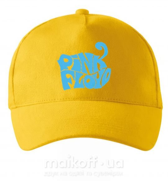 Кепка PINK FLOYD графити Сонячно жовтий фото