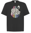 Футболка Оверсайз Pink Floyd графіті Черный фото