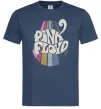 Чоловіча футболка Pink Floyd графіті Темно-синій Чоловіча футболка Pink Floyd графіті Темно-синій фото