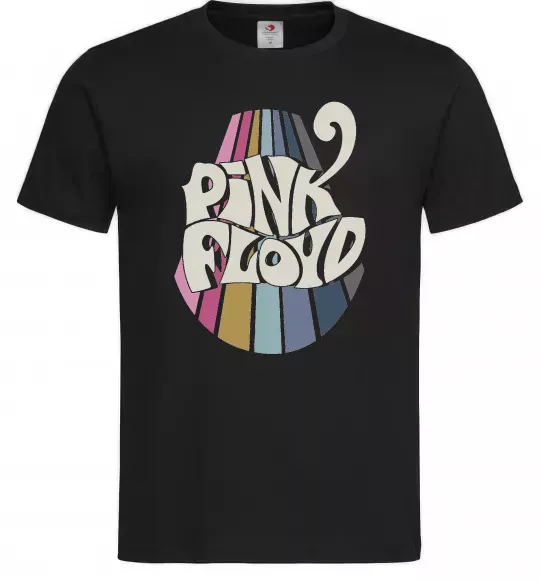 Чоловіча футболка Pink Floyd графіті Чорний фото
