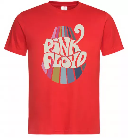 Чоловіча футболка Pink Floyd графіті Червоний фото