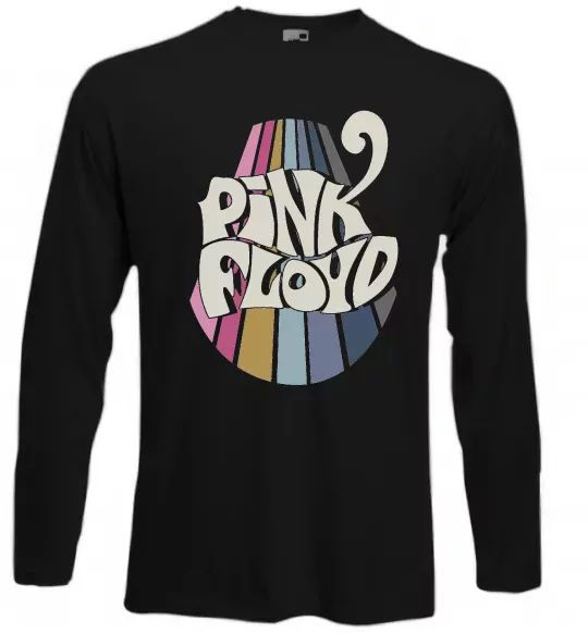 Лонгслів Pink Floyd графіті Чорний фото