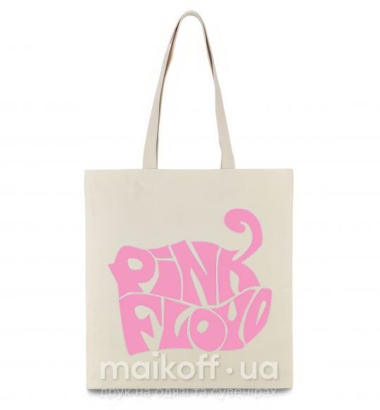Еко-сумка PINK FLOYD графити Бежевий фото